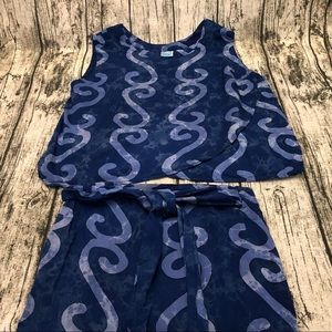 Tank and Wrap Skirt Set